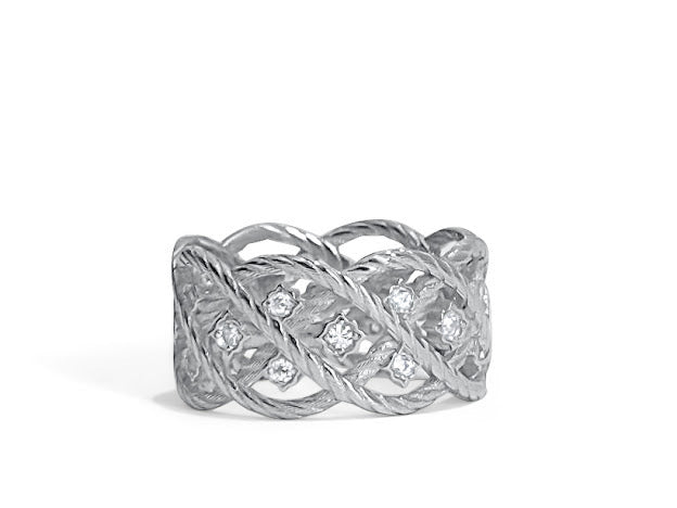 Braided Elegance Ring