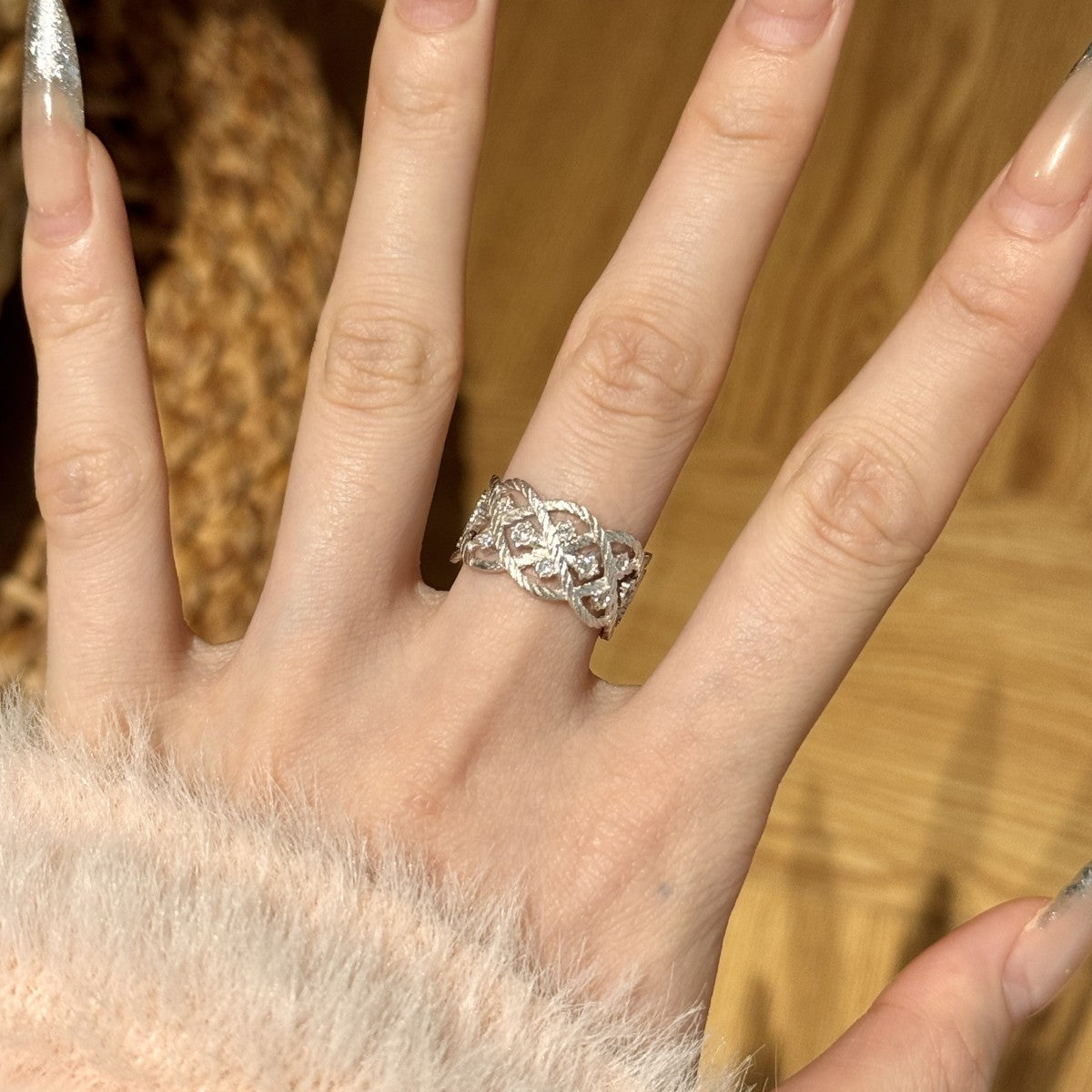 Braided Elegance Ring