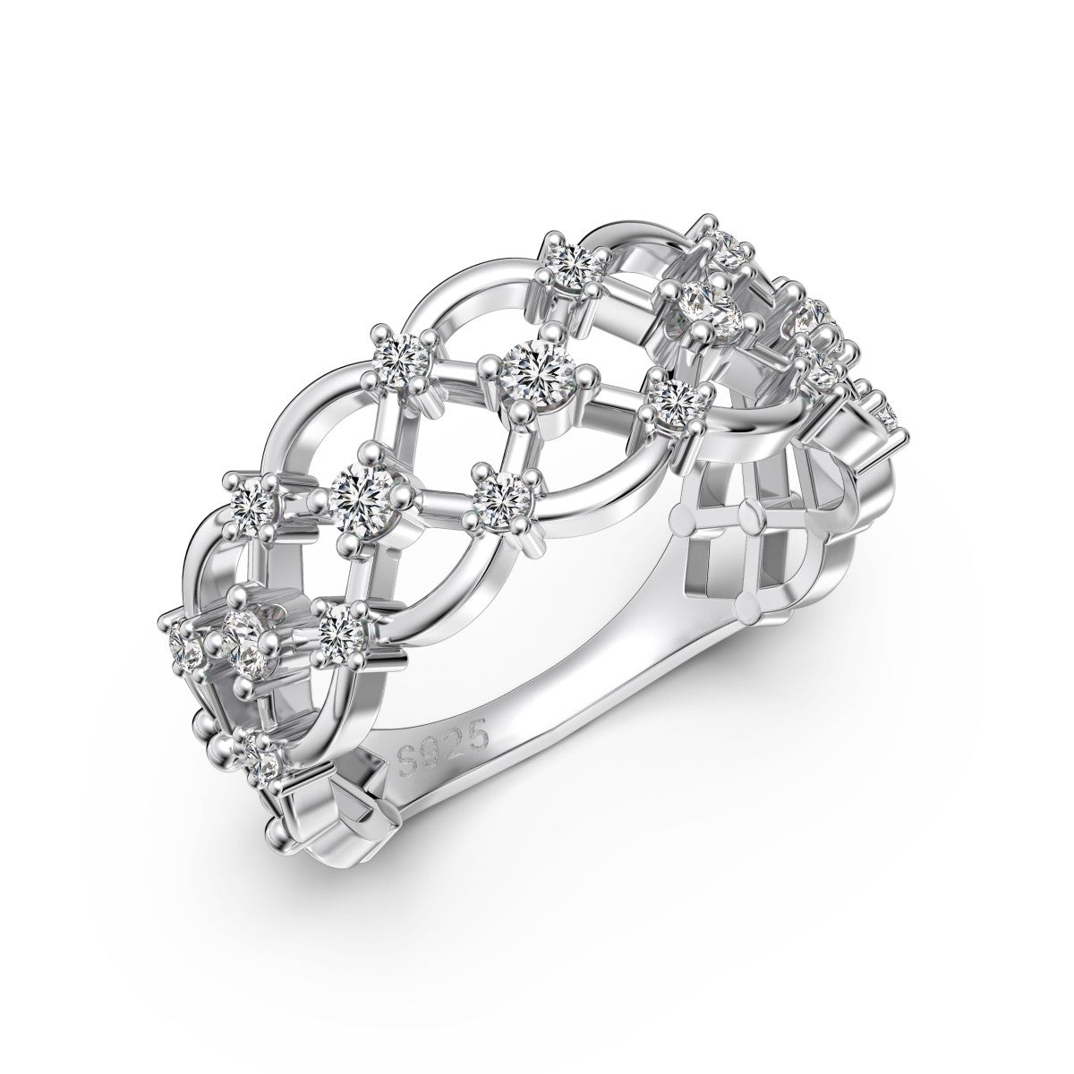 Diamond Lattice Ring
