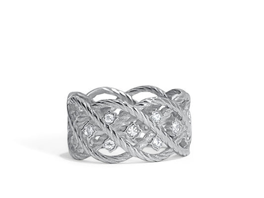 Braided Elegance Ring