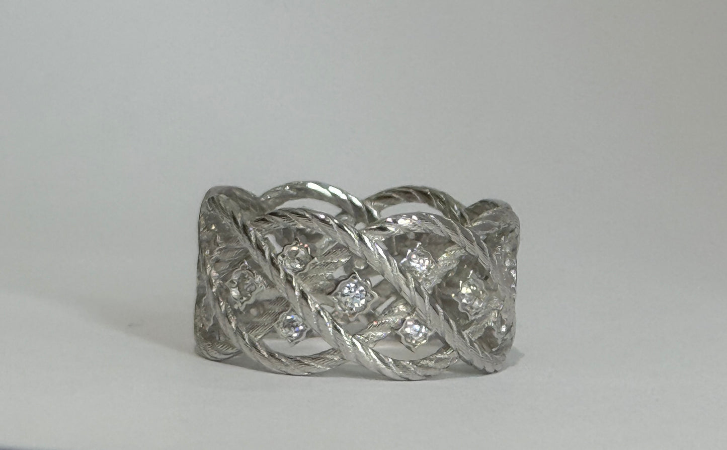Braided Elegance Ring