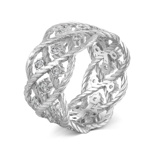 Braided Elegance Ring