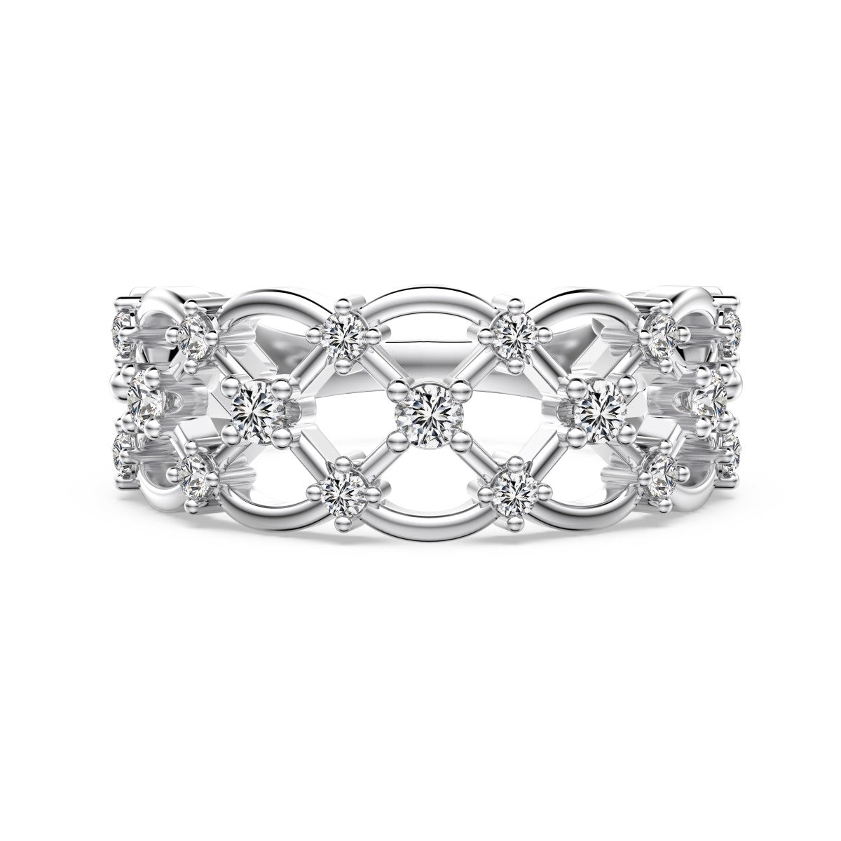 Diamond Lattice Ring